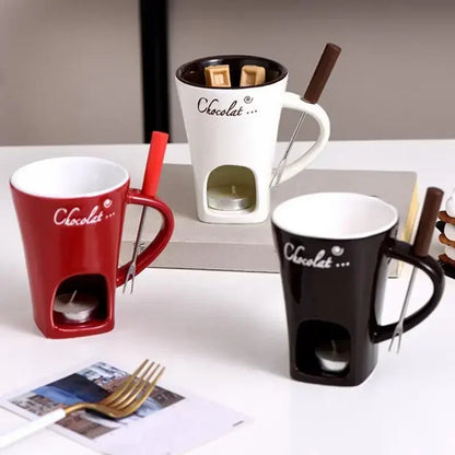 FondueDelight™- Handmade Chocolate Melting Mug